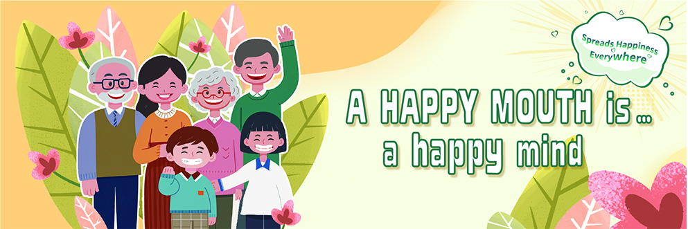 Theme of World Oral Health Day 2025 is "A HAPPY MOUTH is... a happy mind. Spreads happiness everywhere"